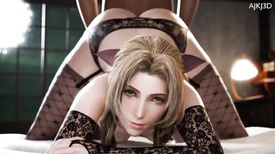 Aerith's Doggy Style Ride [Ajkj3D] with MagicalMysticVA's Voiceover