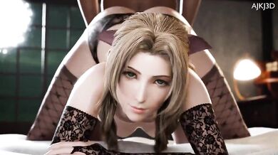Aerith's Doggy Style Ride [Ajkj3D] with MagicalMysticVA's Voiceover