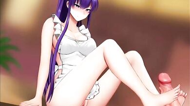 'Saeko in the Kitchen with an Apron (Ginhaha)'