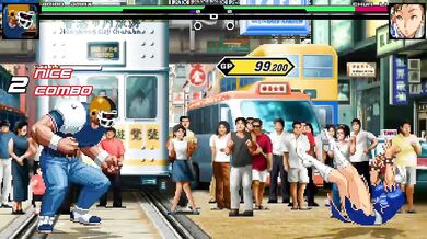 Brian's Explosive Threesome with Chun-Li and Mai