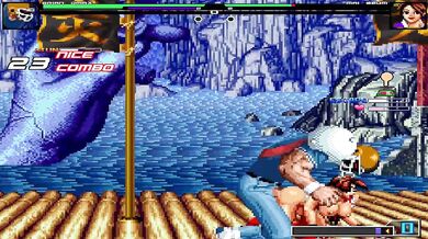 Brian's Explosive Threesome with Chun-Li and Mai