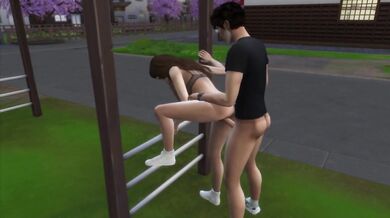 Public Lovemaking in the Shade of the Park with Lola