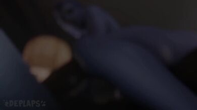 WidowMaker's Milky Loads Plop onto Anastasia's Face in 'Plap!'