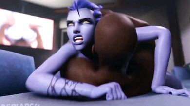 WidowMaker's Milky Loads Plop onto Anastasia's Face in 'Plap!'