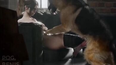 Unleashed and Unhinged: A Canine Gangbang Extravaganza