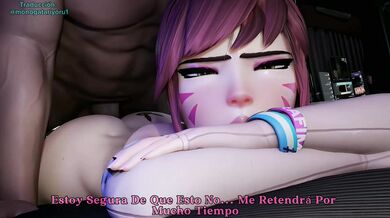 Watch D.va Squirt on Camera [Interracial]