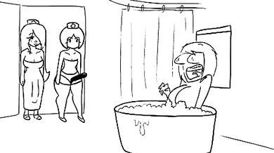 The Naughty Housewives of Suburbia: Mona and Layla Give Veronica a Huge Surprise