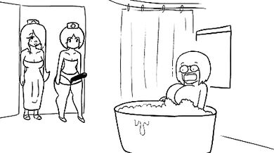 The Naughty Housewives of Suburbia: Mona and Layla Give Veronica a Huge Surprise