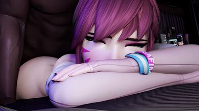 Double Penetration with D.Va and Black Guy in Virtual Reality [Consensual]