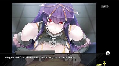 Tsubaki Takes On Taimanin RPGX in Hot English Action!