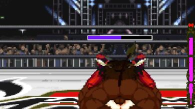 Ash Crimson submitted to the Minotaur's raw domination.