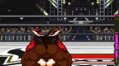 Ash Crimson submitted to the Minotaur's raw domination.