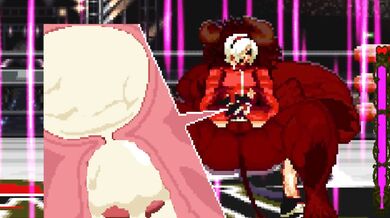 Ash Crimson submitted to the Minotaur's raw domination.