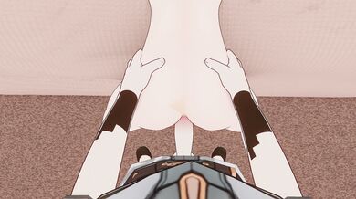 Kujou Sara Anal Sex Scene [HD Quality]