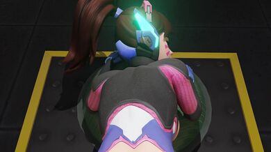 Overwatch: D.va's Cum Shot Surprise!