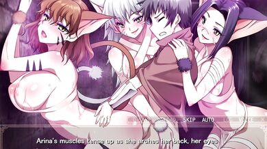 Chivalrous Werecats Violate and Ravage World-Saving Heroine