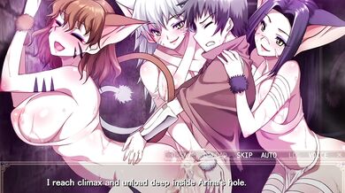 Chivalrous Werecats Violate and Ravage World-Saving Heroine