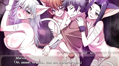 Chivalrous Werecats Violate and Ravage World-Saving Heroine