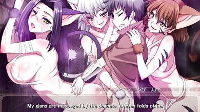 Chivalrous Werecats Violate and Ravage World-Saving Heroine