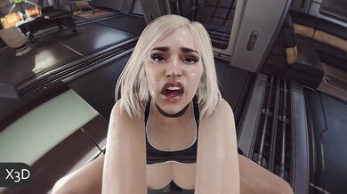 The League's Newest Member: Topless Frontal Sensation in 3D