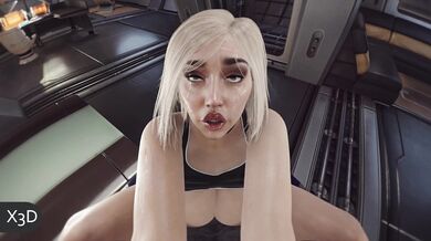 The League's Newest Member: Topless Frontal Sensation in 3D