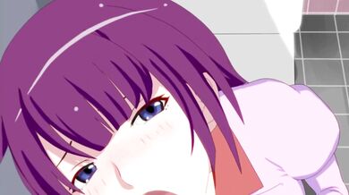 Hitagi Sucking Dick [Bakemonogatari]