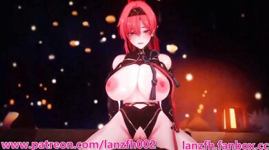 MingChao YinLin: The Ultimate Double Penetration Experience, Parts 1 and 2 Combined (Hentai Porn Video)