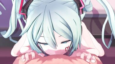 Miku's First BJ: A Nubilian Experience