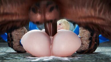 Samus the Slutty Space Bounty Hunter Gets Fucked by a Big Tentacle Monster in HD Quality