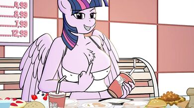 - Ponies in Heat: Twilight's Public Pleasure