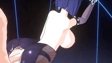 753D's Yelan Doggy Style Infinite Fuck Fest