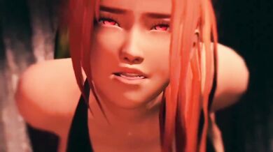 Ninja Girl's Humping and Masturbating Vigorously (HMV)