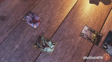 Halfway through a hot and heavy interracial threesome with Gwent and Ciri, the two men decide to switch things up and take turns pounding her from both ends.