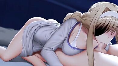 Alice [Ginhaha]'s Tight and Curvy Body Lures a Dirty Old Man