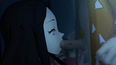Nezuko y Zenitsu en una fiesta loca [granparrilla]