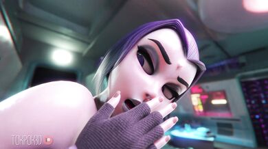 Space Bitches Bangin' in 3D