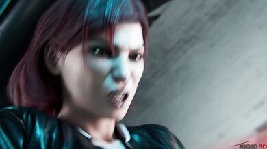 Furious Femshep & EDI's Rough Threesome Fun [HD] (Part 1)