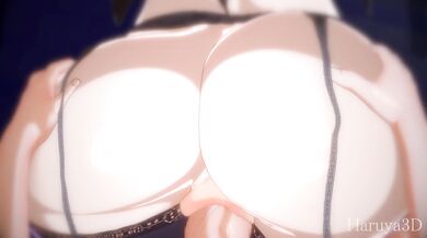 Carnivorous Canine Creampie: Haruya's 3D Debauchery!