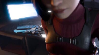Ada Wong's Intimate Surprise: Caught in the Act [SerpentOrder]