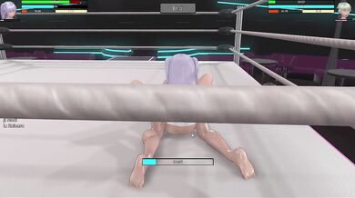 Ultra Hardcore Heroines Battle Royale: Level 10 vs Level 24 AI