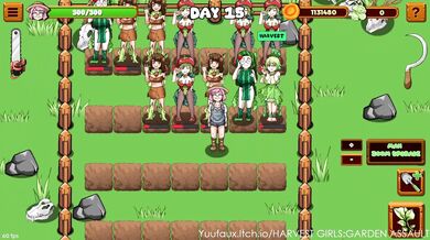 Juicy Harvest Girls Take on the Garden in a Series of Sexy Assaults!