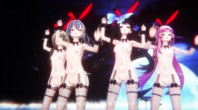 Hentai MMD Dancing Group - KDA, the Dirtiest Dance Crew!