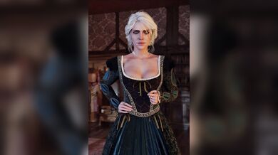 Naughty Ciri's Desperate Chase for the Horny Baron