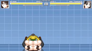 Futa Shiki Ryougi fucks Rin Tohsaka in TEST mode