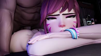 Blonde Bombshell D.Va Lets Loose on Live Cam!