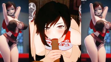 Ruby's Horny Adventure: A Wet and Wild RWBY Parody
