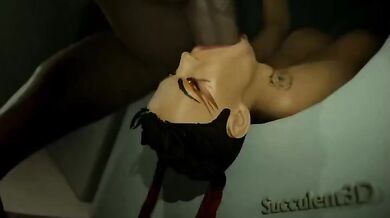 'The Naughty Housewife Succubus: Bound to a Washing Machine'