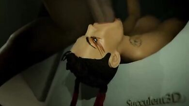 'The Naughty Housewife Succubus: Bound to a Washing Machine'