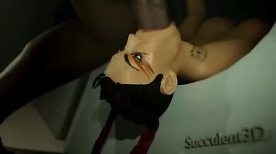 'The Naughty Housewife Succubus: Bound to a Washing Machine'