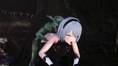 Fucking 2B from NieR: Automata